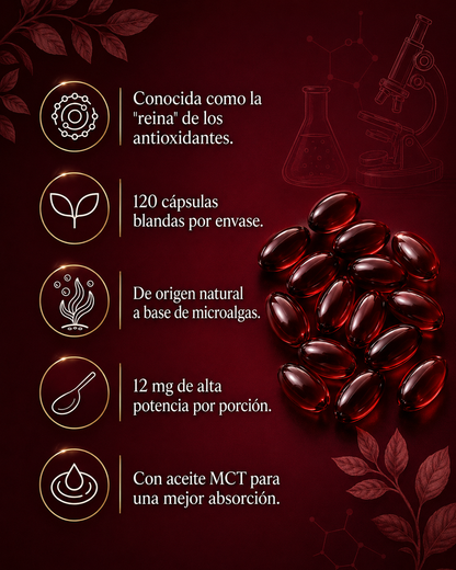 Bio Origen Labs Astaxantina 12 mg + MCT
