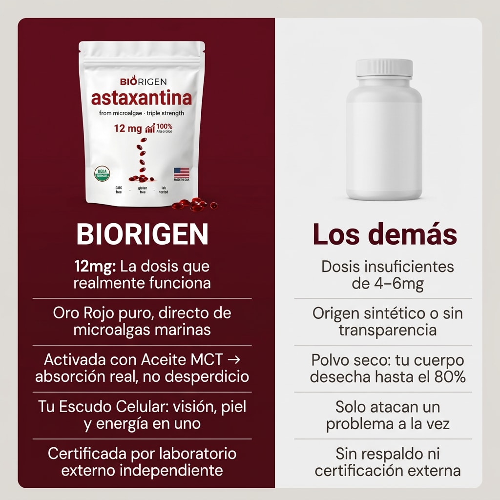 Bio Origen Labs Astaxantina 12 mg + MCT