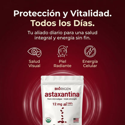 Bio Origen Labs Astaxantina 12 mg + MCT